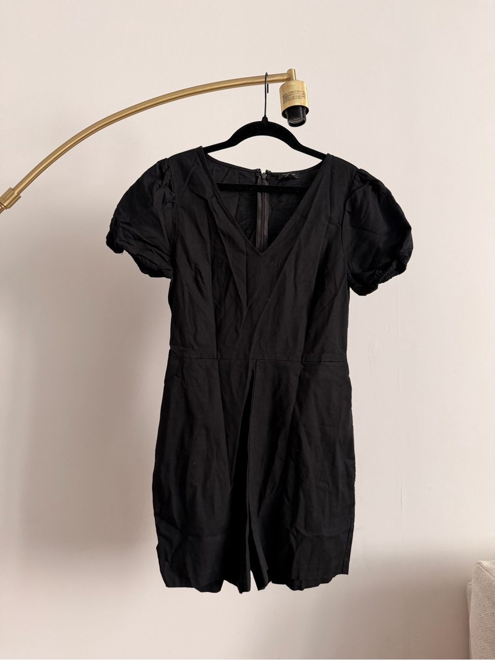 Ann Taylor Puff Sleeve Romper